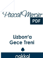 8228 Lizbona Gece Treni Pascal Mercier 2012 409s