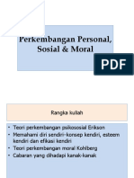 Tajuk 4 Perkembangan Personal, Sosial Dan Moral