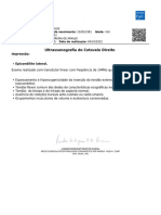 Epicondilite lateral no cotovelo direito de paciente de 41 anos