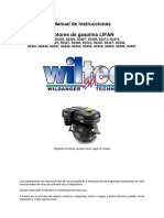 Manual de Instrucciones Motores de Gasolina LIFAN: Imágenes Similares, Pueden Variar Según El Modelo