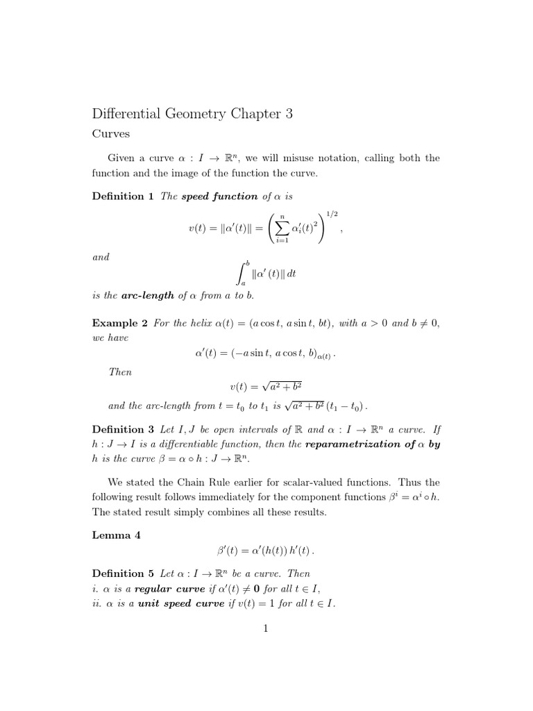 D G Chapter 3 PDF Differential Geometry Theoretical Physics