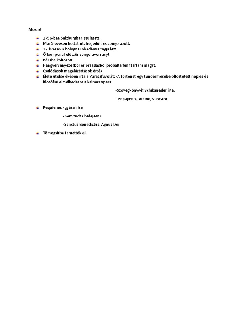 Mozart | PDF