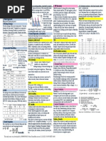 OM 300 Final Exam Cheat Sheet