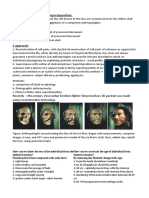 Facial reconstruction and superimposition techniques