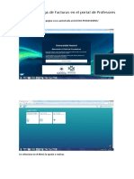 Instructivo Carga Portal de PROFESORES