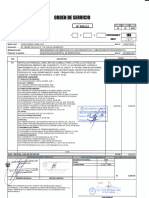 Orden de Servicio Morococha