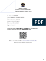 CPF Comprovante de Situação Cadastral No CPF - Túlio Drumond