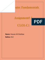 Computer Fundamental Assignment 1