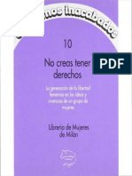 No Creas Tener Derechos