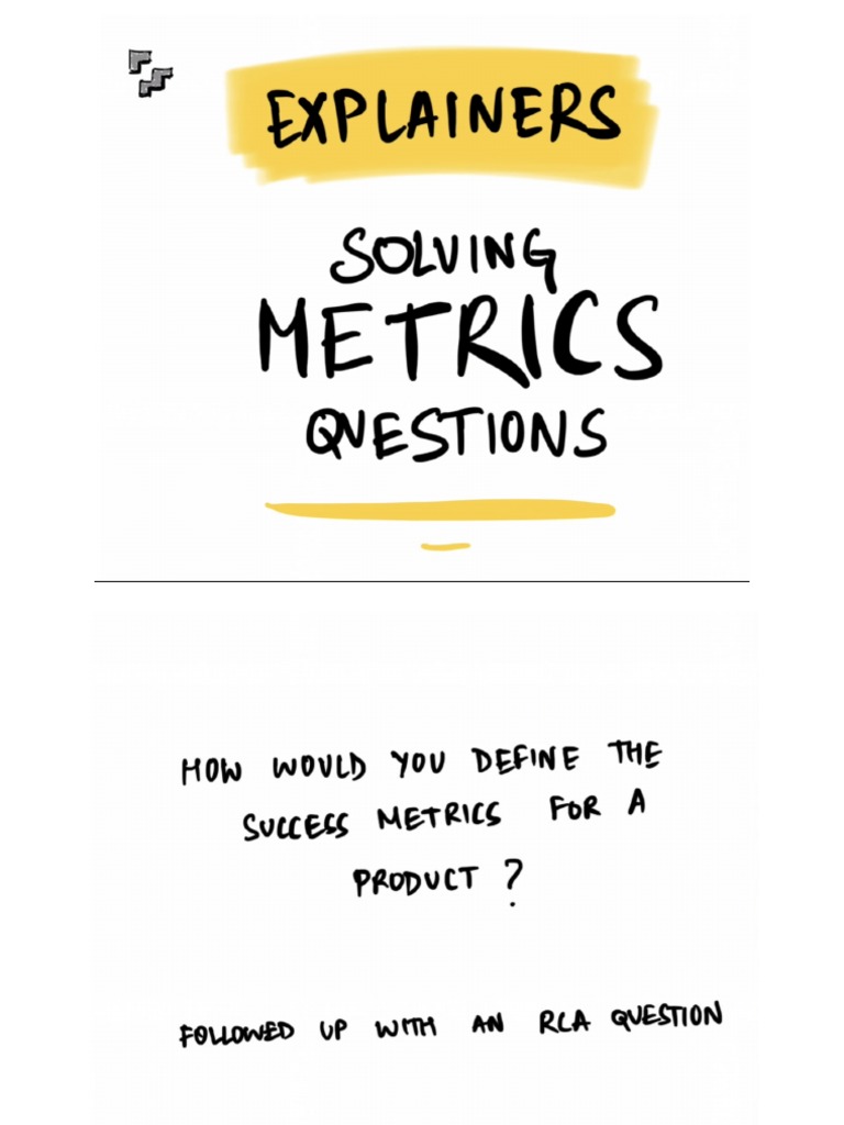 Metrics Questions PDF