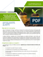 Depliant Aiffche Master Finance Durable Et La Gestion Des Risques IFDGR ENSIAS