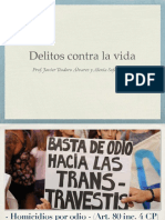 Delitos de odio contra las disidencias sexuales