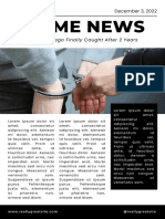 Crime Newsletter