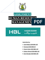 HBL HRM Report