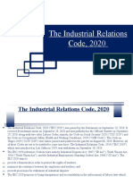 596721376 the Industrial Relations Code 2020