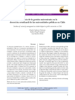 Incidencia de La Gestión Universitaria en La Deserción Estudiantil de Las Universidades Públicas en Chile