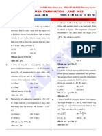 2906 Physics Paper With Answer Morning