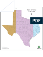 Texas UTM Zones