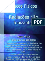 Riscos de radiações não ionizantes