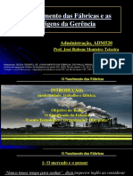 Slides - Fabrica - Gerencia - Divisao - Trabalho2021.2 - Aula 5-6 ADM520
