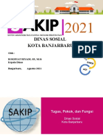 Paparan SAKIP Dinas Sosial 2021