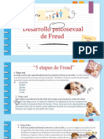 5 etapas del desarrollo psicosexual según Freud