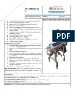 Ficha Tecnica - Despulpadora de 100 A 200 KG-HR