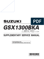 Manual de Taller Suzuki B-KING GSX1300BKA (Inglés)