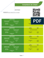 Comprobante no válido como pasaje