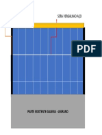 Reforço estrutural galeria com vergalhão de aço