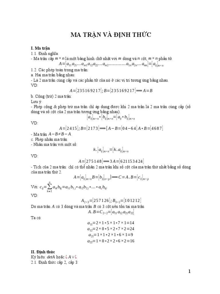 Advanced Mathematics | PDF