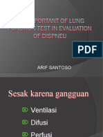 3.the Important of Lung Function Test in Evaluation of Dispneu - Arif Santoso