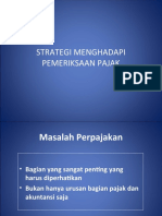 Strategi Menghadapi Pemeriksaan Pajak