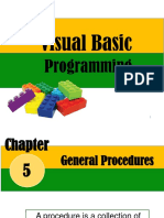 Ch05 General Procedures