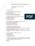 Questionã - Rio Sobre Patologias Do Sistema Imunolã - Gico