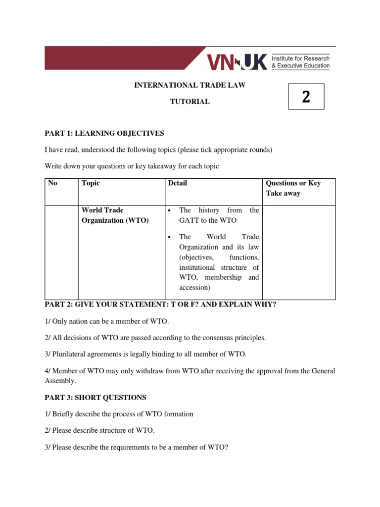 VNUK - Tutorial 2 (ITL) | PDF