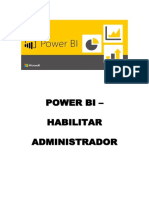 Power BI - HABILITAR Administrador