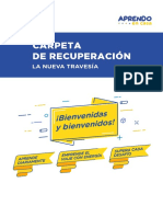 Carpeta de Recuperación: ¡Bienvenidas y Bienvenidos!