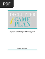 Declutter Game Plan