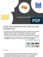 Evaluación Formativa