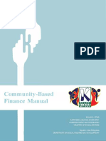 Community Based Finance Manual