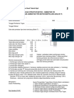 2 Tugas Struktur Beton - Jembatan Balok T Rev.