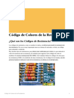 Cdigo de Colores de La Resistencia