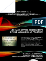 CRECIMIENTO Y TRANSFORMACIÓN PERSONAL  PRESENTACION 13 DE MAYO 2022 [Autoguardado]