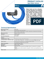 AKCP WSXX-spotWater-Sensor Datasheet