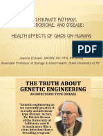 GMO, Shikimate Pathway Gut Flora and Health