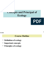 JTC2033 - KUL - 2 - Concepts Principles of Ecology