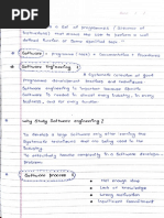 Software Engineering CT1 Notes