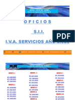 Oficios IVA SS., Soc Prof., Ss Medicos Año 2.023