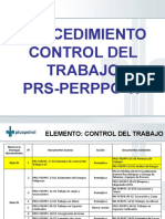 Procedimiento Control Del Trabajo